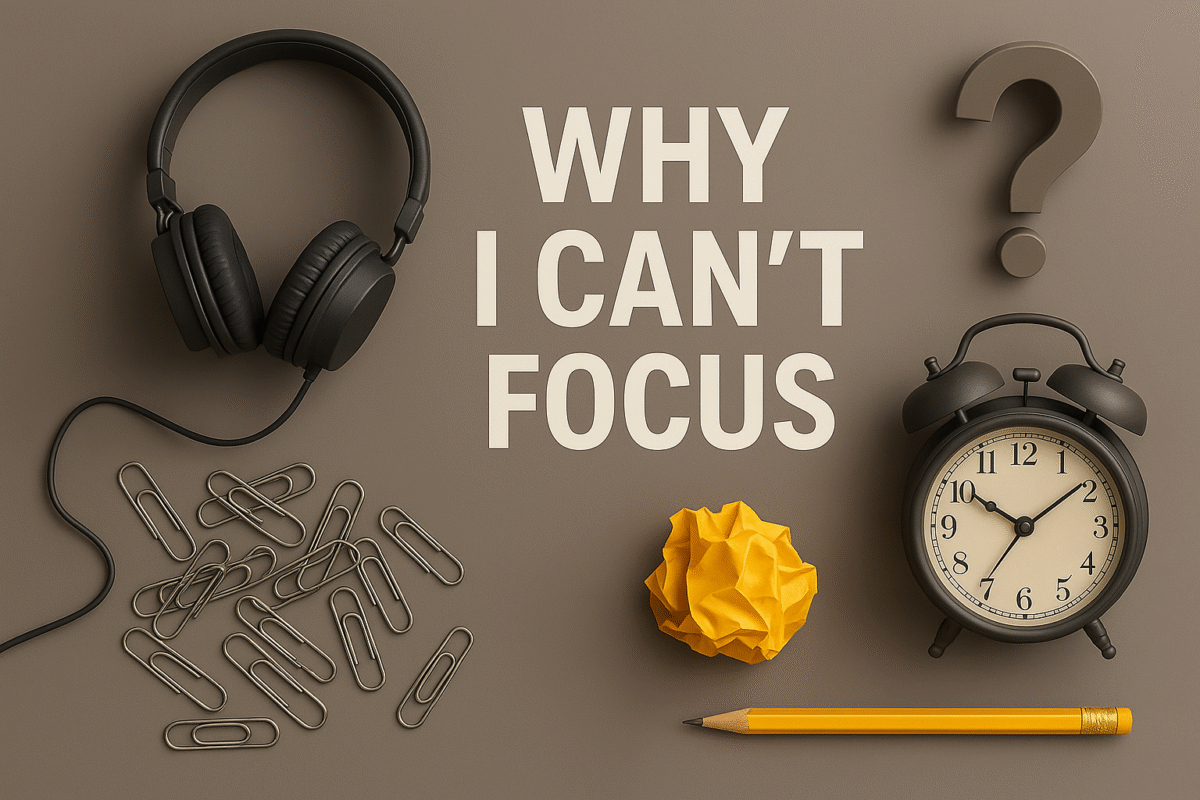 Why i can't focus